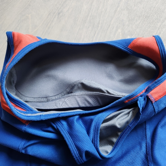 Nike medium Women's Blue and Orange Tank Top‎ - Picture 5 of 8